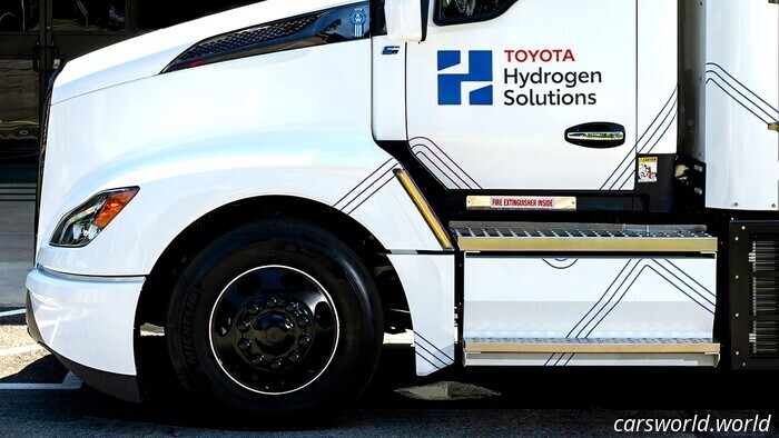 Водородные Грузовики Toyota Переходят На Дизельное Топливо И Не Снижают Скорости | Carscoops